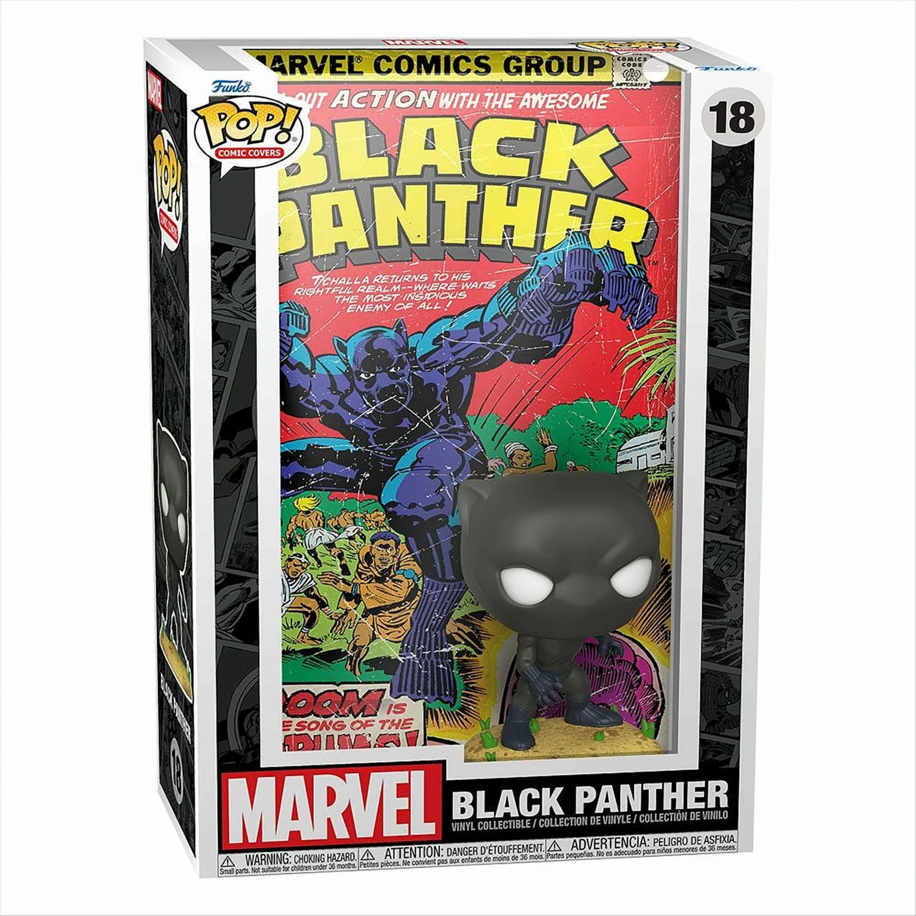 POP - Comic Cover - Marvel Black Panther Neu & OVP