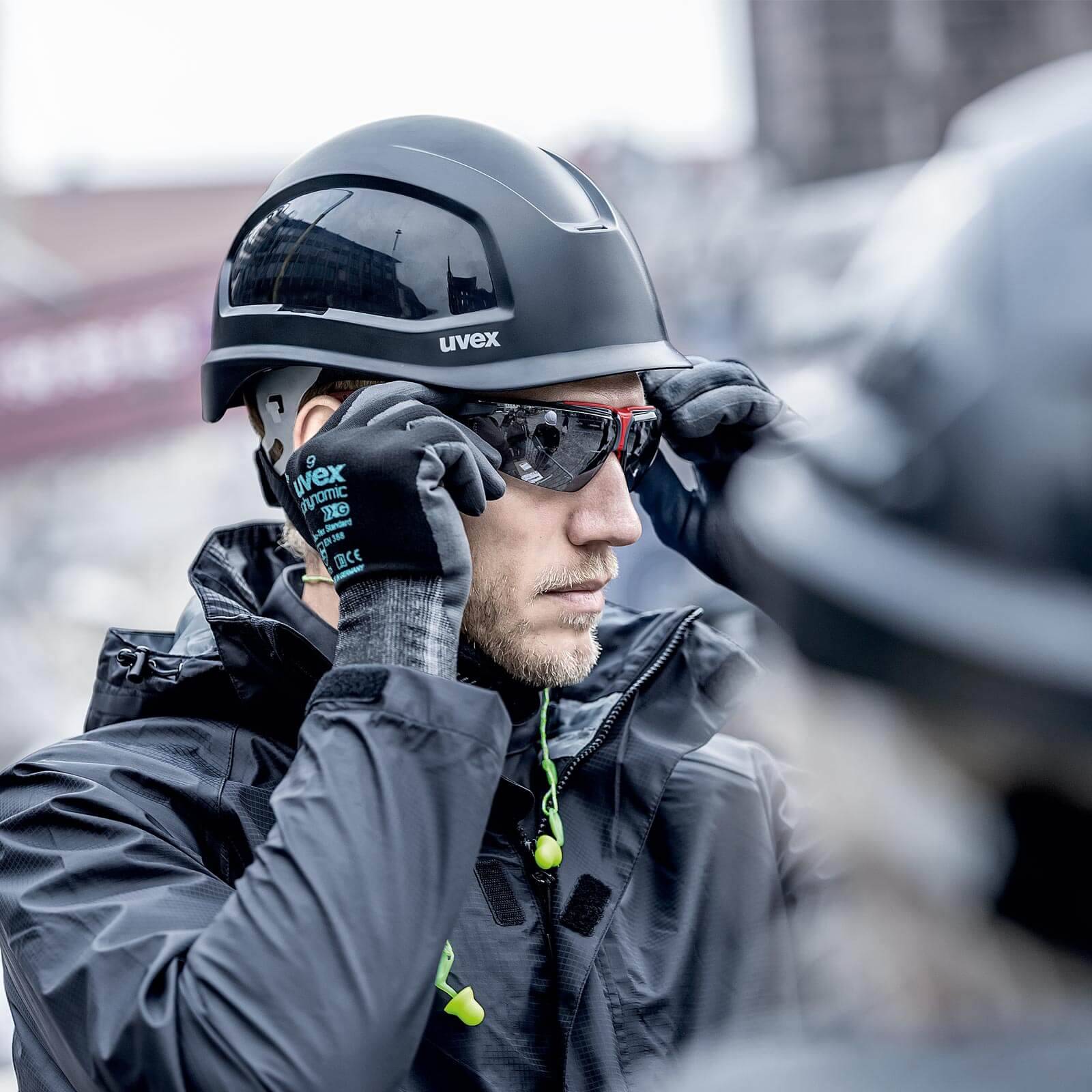 uvex Schutzhelm pheos S-KR - Farbe:orange