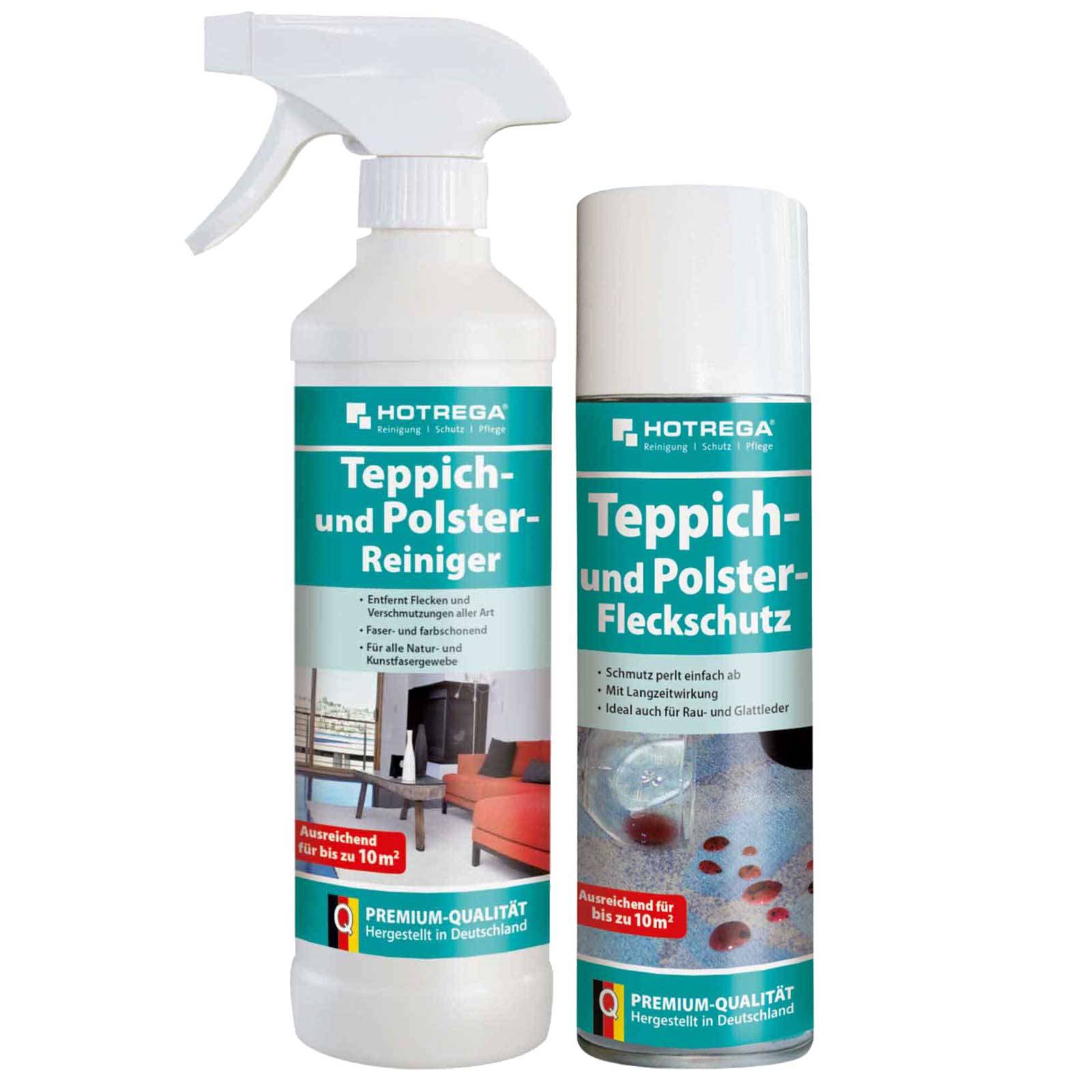HOTREGA Teppich Polster Reiniger und Fleckschutz