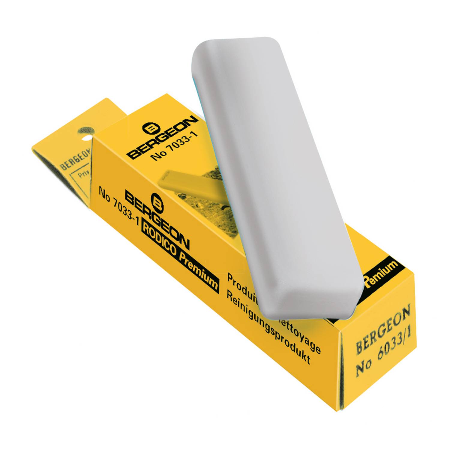 Bergeon Rodico 7033-01 Premium, Grau, Reinigungsmasse, 48 g