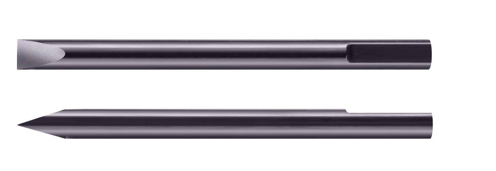 Bergeon Edelstahlklingen 0,8 mm für Schraubendreher Bergeon - Inhalt 2 Stk. in Plastiktube