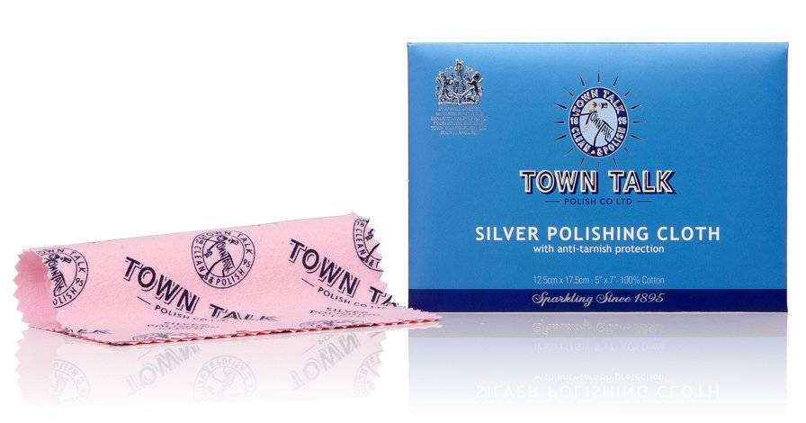 Town Talk Mr Town Talk Silber Poliertuch 12,5 cm x 17,5 cm
