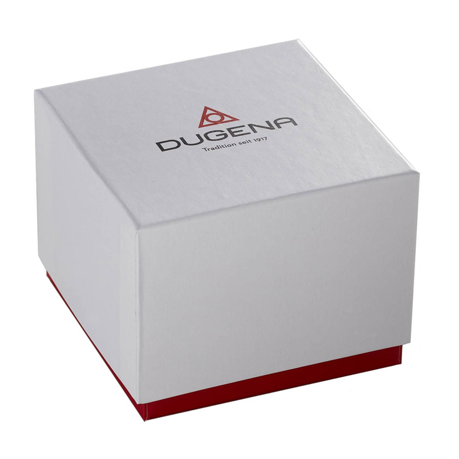 Dugena Herrentaschenuhr 4460979-1, Savonette, Handaufzug, skelettiert, Anthrazit