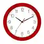 EUROTIME Funk-Wanduhr rot EUROTIME Funk-Wanduhr rot