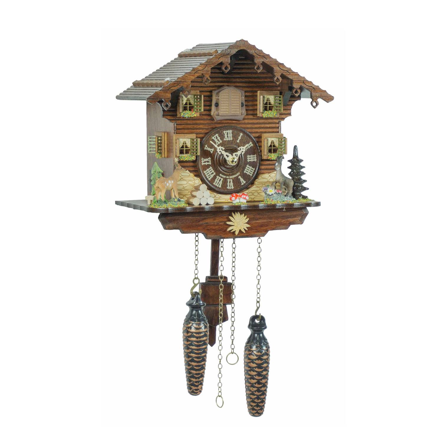 SELVA Kuckucksuhr Bodmann mit 12 Melodien