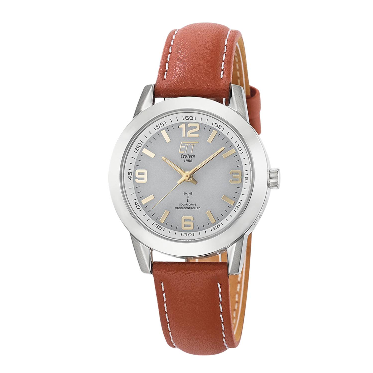 ETT Eco Tech Time Solar Drive Funk Gobi Damenuhr, ELS-11495-12L