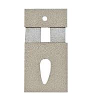 SELVA Pendelfeder mit Metall-Beschlag Stift-/Loch-Abstand: 17,5, L: 24,5 mm, B: 12 mm