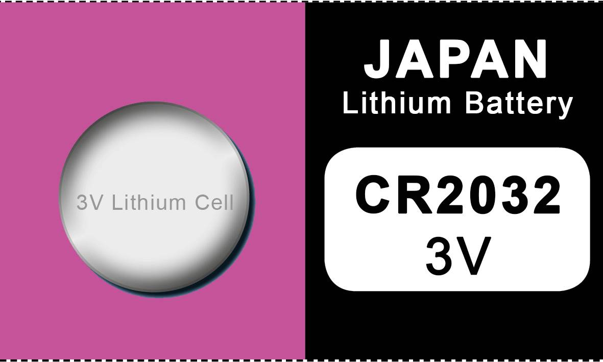 Japan Japan 2032 Lithium Knopfzelle