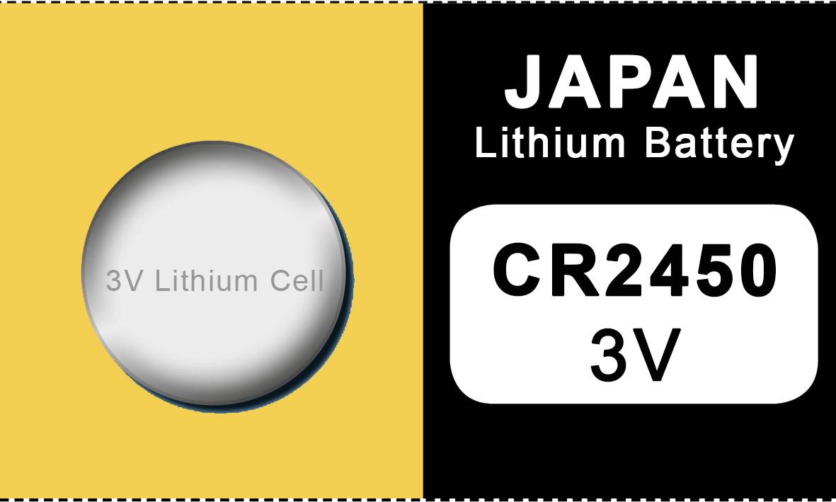 Japan Japan 2450 Lithium Knopfzelle