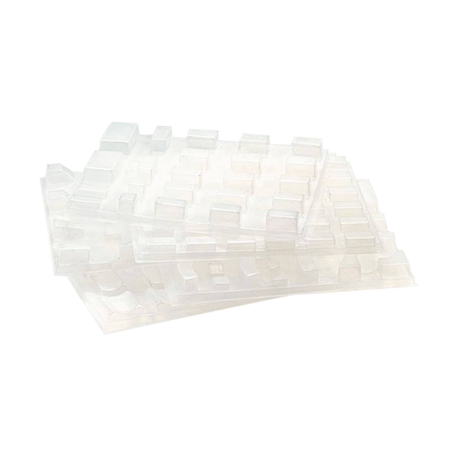 Ziegelsteine Gießformen-Set , 6 Stk., div. Größen und Formen, für Artelin