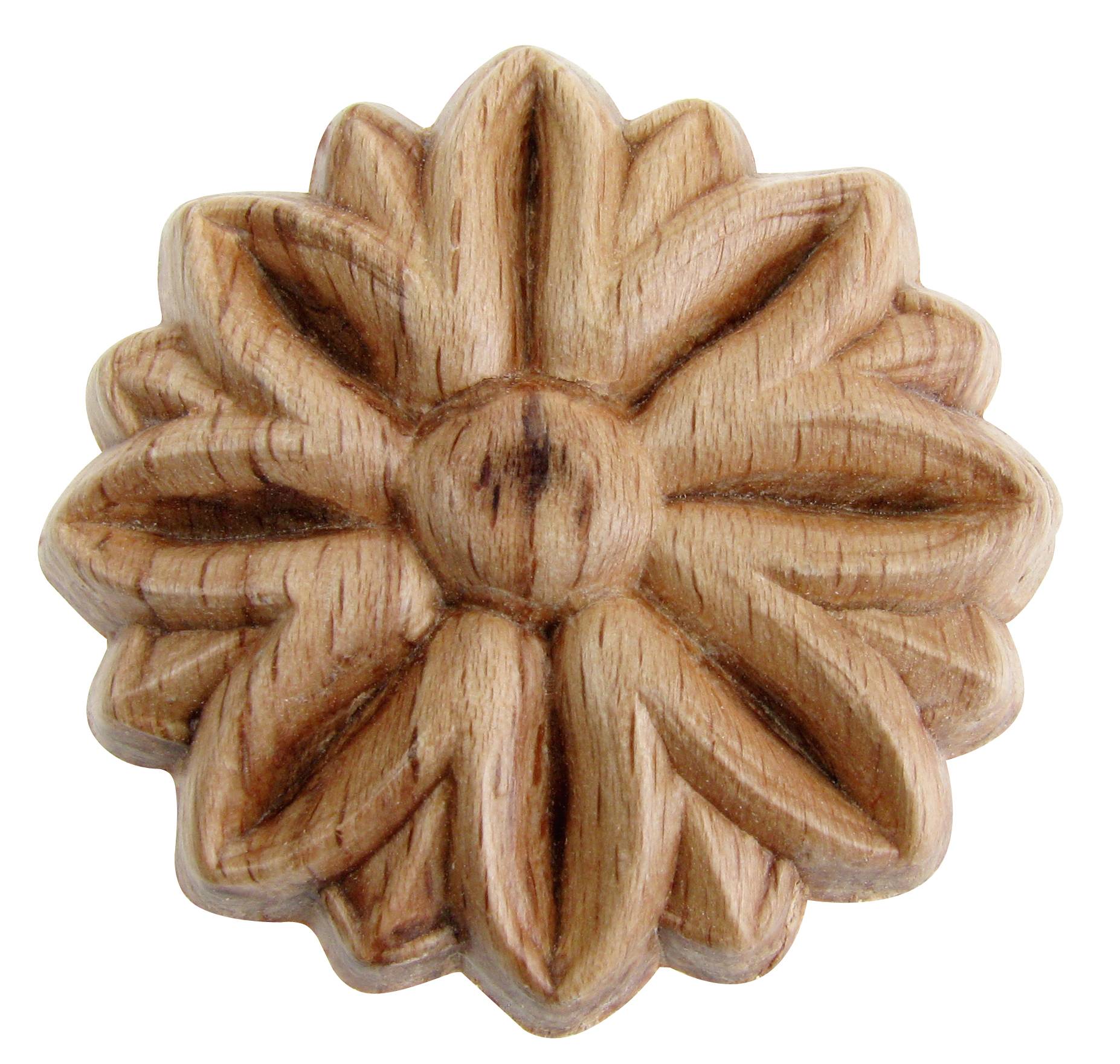 SELVA Zierteil Rosette Holz