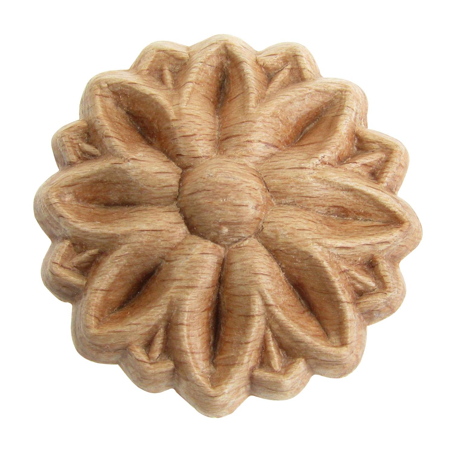 SELVA Zierteil Rosette Holz
