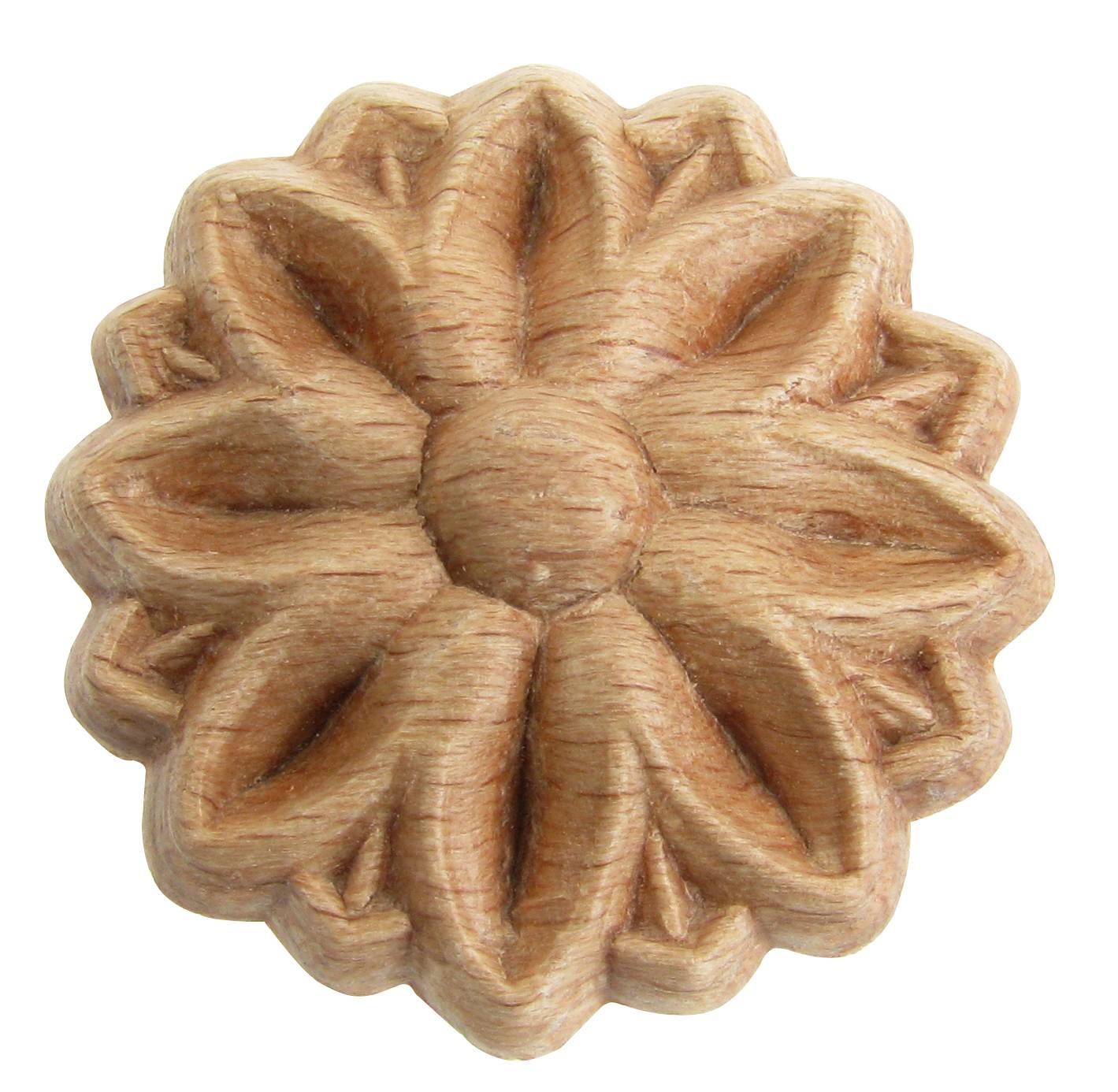 SELVA Zierteil Rosette Holz