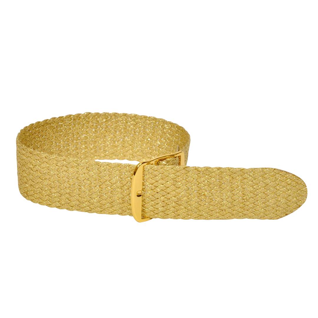 SELVA Perlonband gold, 18mm