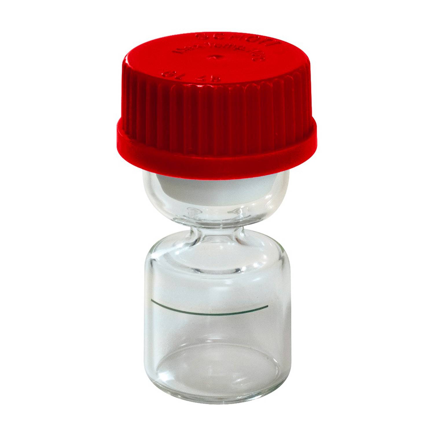 Bergeon 7066 Flasche, aus Glas, mit Tauchkorb, für Fixodrop, Uhrmacher