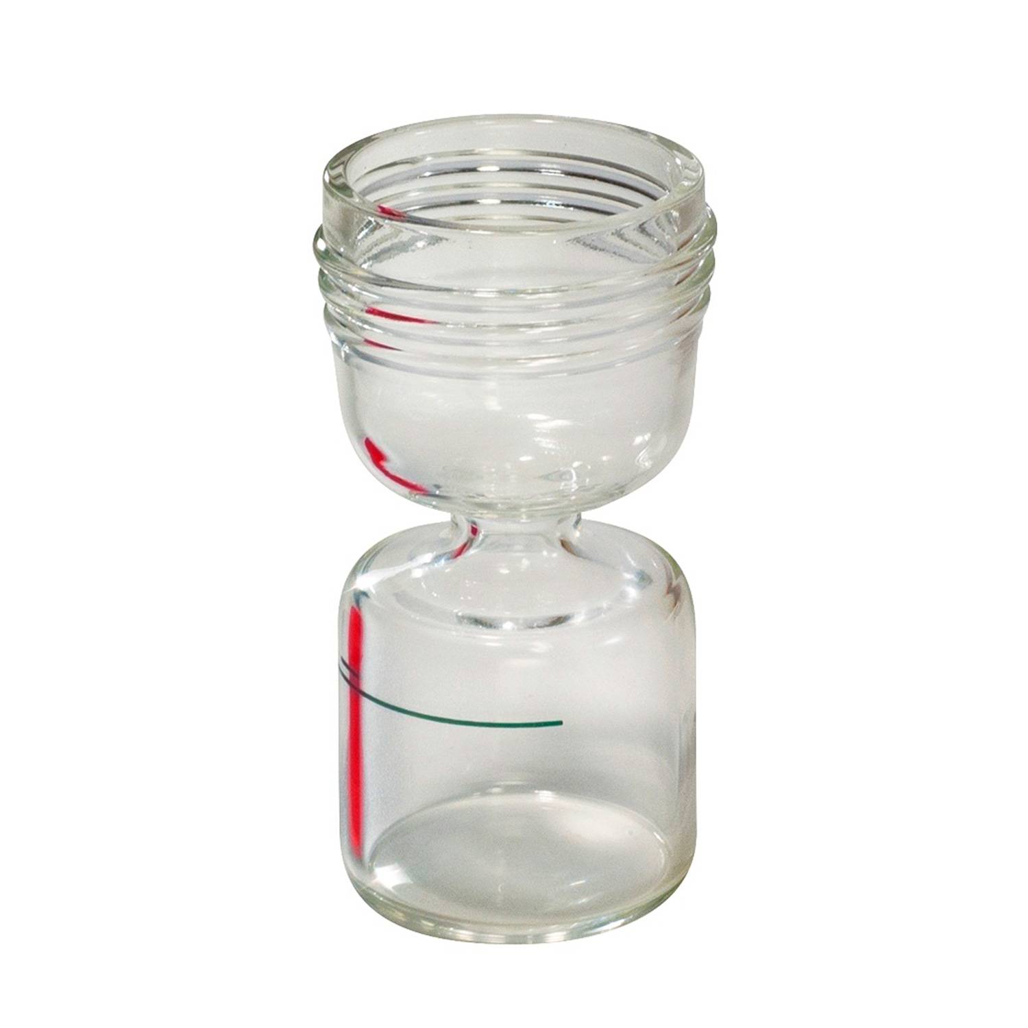 Bergeon 7066 Flasche, aus Glas, mit Tauchkorb, für Fixodrop, Uhrmacher
