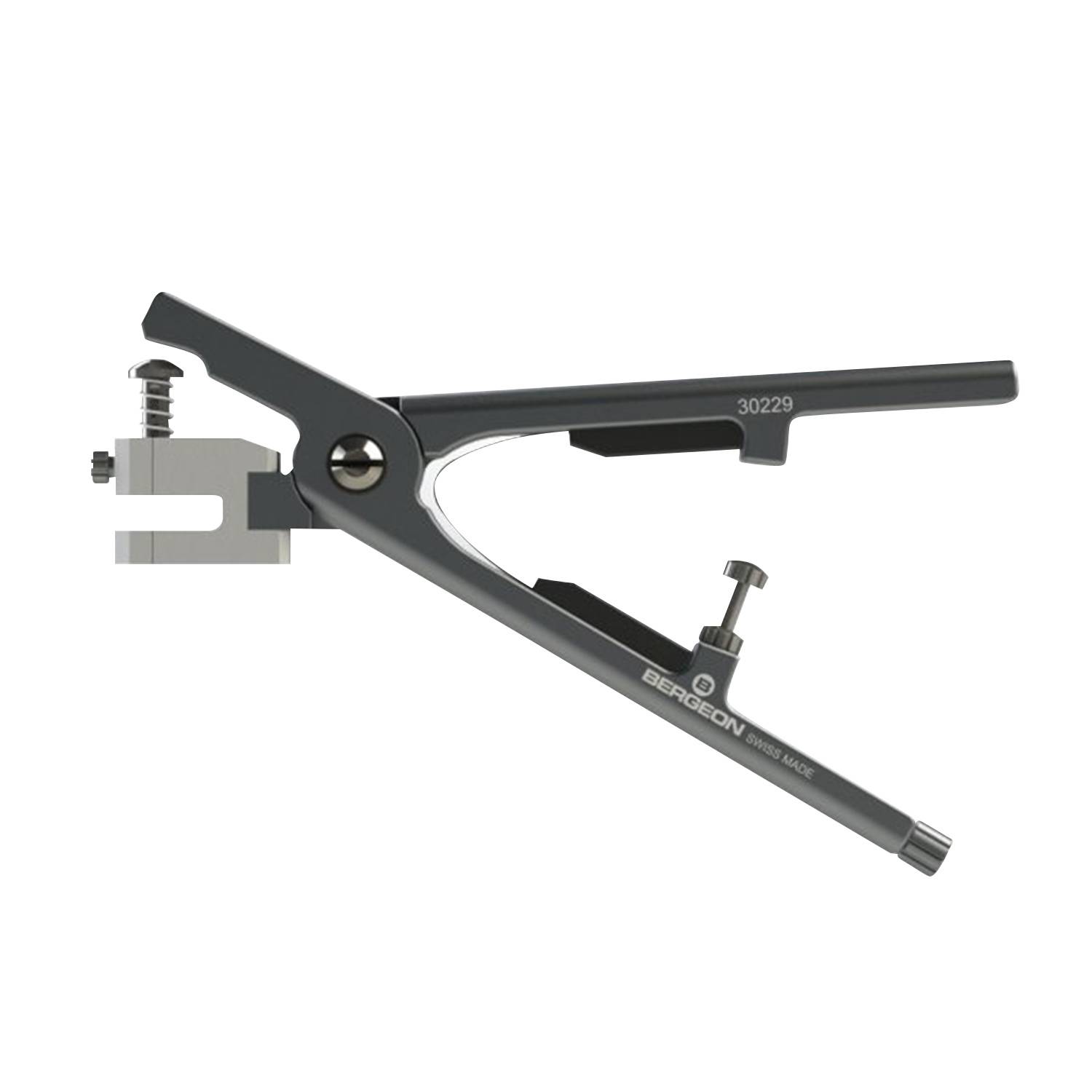Bergeon 30229 Lederlochzange, für runde Löcher, Lederbänder, Ø 2,0 mm