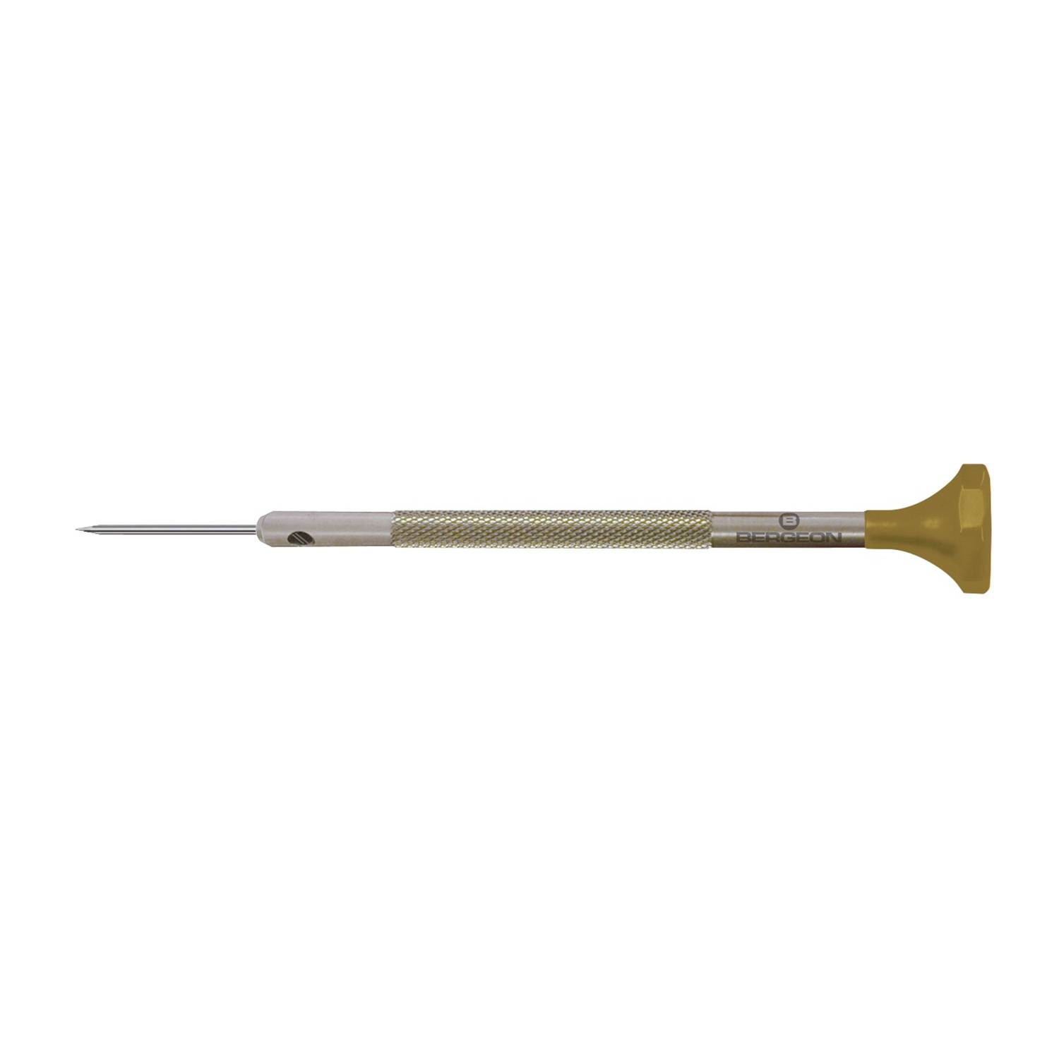 Bergeon Schraubendreher Inox, mit Edelstahlklinge 0,7 mm, ergonomisch