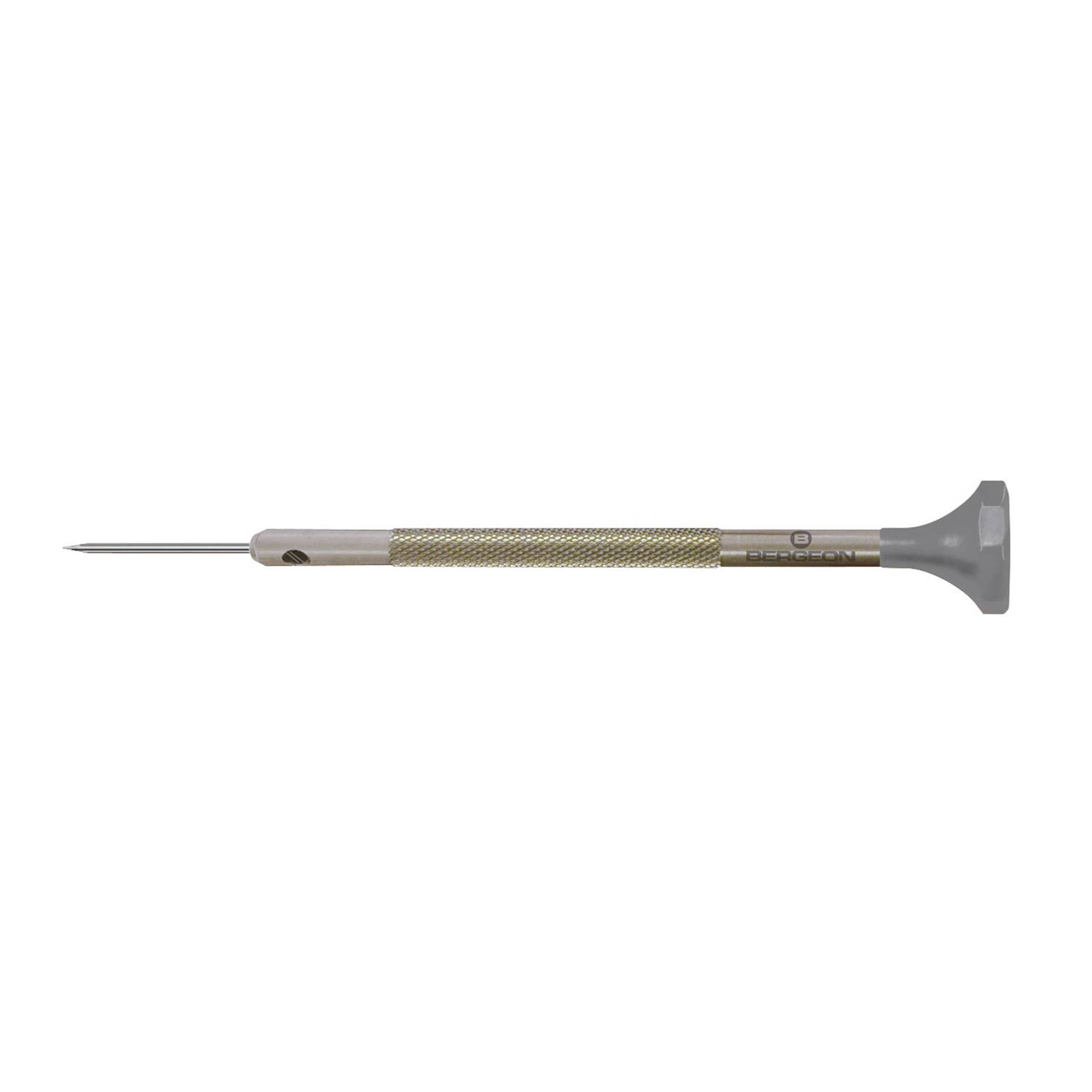 Bergeon Schraubendreher Inox, mit Edelstahlklinge 1,10 mm, ergonomisch