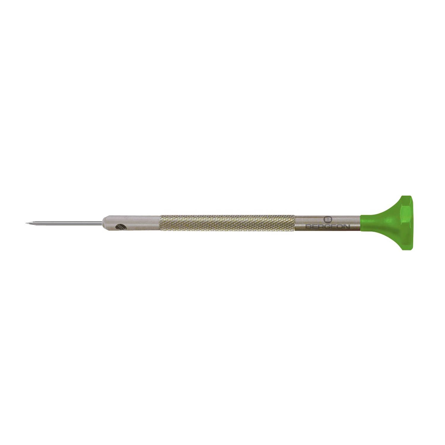 Bergeon Schraubendreher Inox mit Edelstahlklinge 0,9 mm, ergonomisch