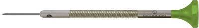 Bergeon Schraubendreher aus Inox, mit Edelstahlklinge 0,9 mm, mit Ersatzklingen