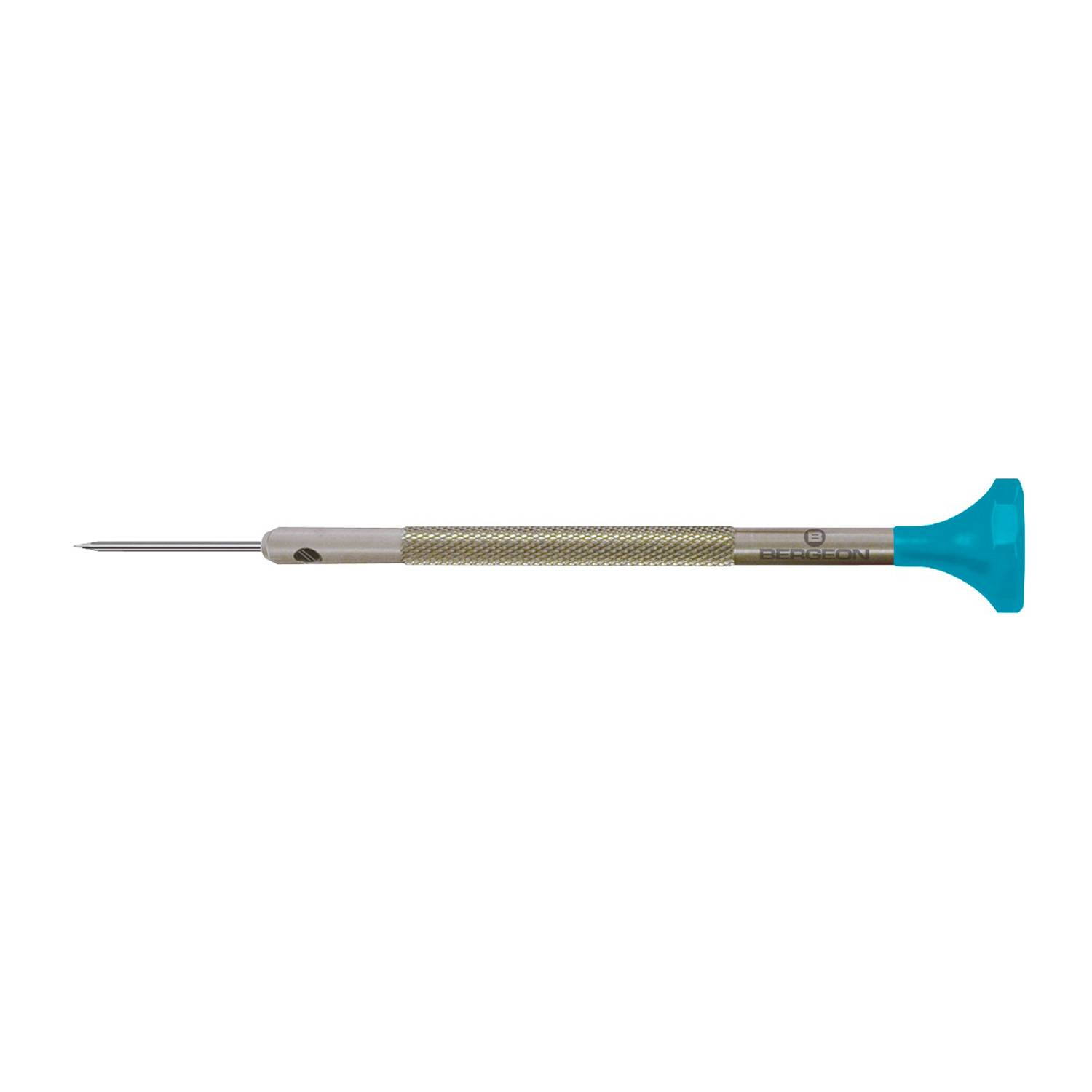 Bergeon Schraubendreher aus Inox, mit Edelstahlklinge 1,50 mm, mit Ersatzklingen