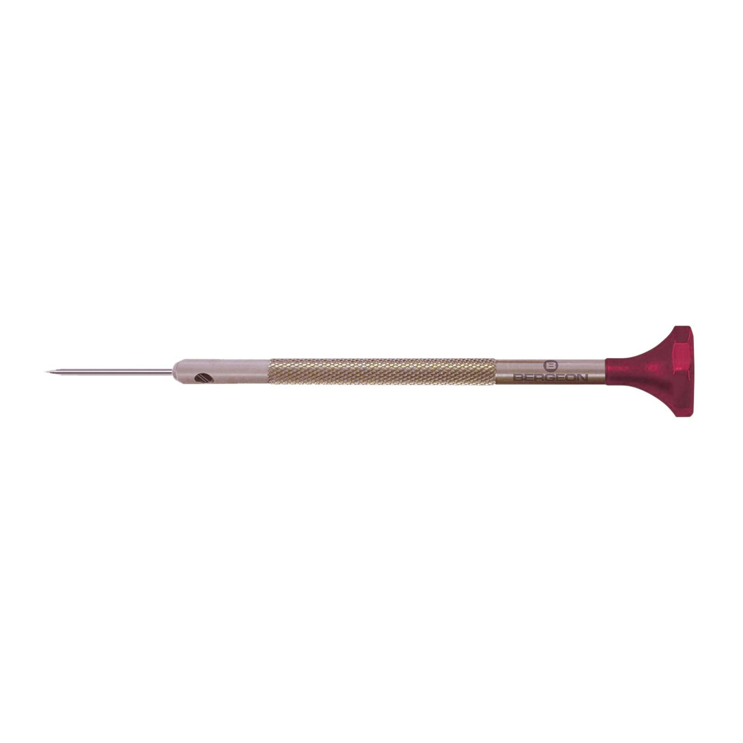 Bergeon Schraubendreher aus Inox, mit Edelstahlklinge 2,20 mm, ergonomisch