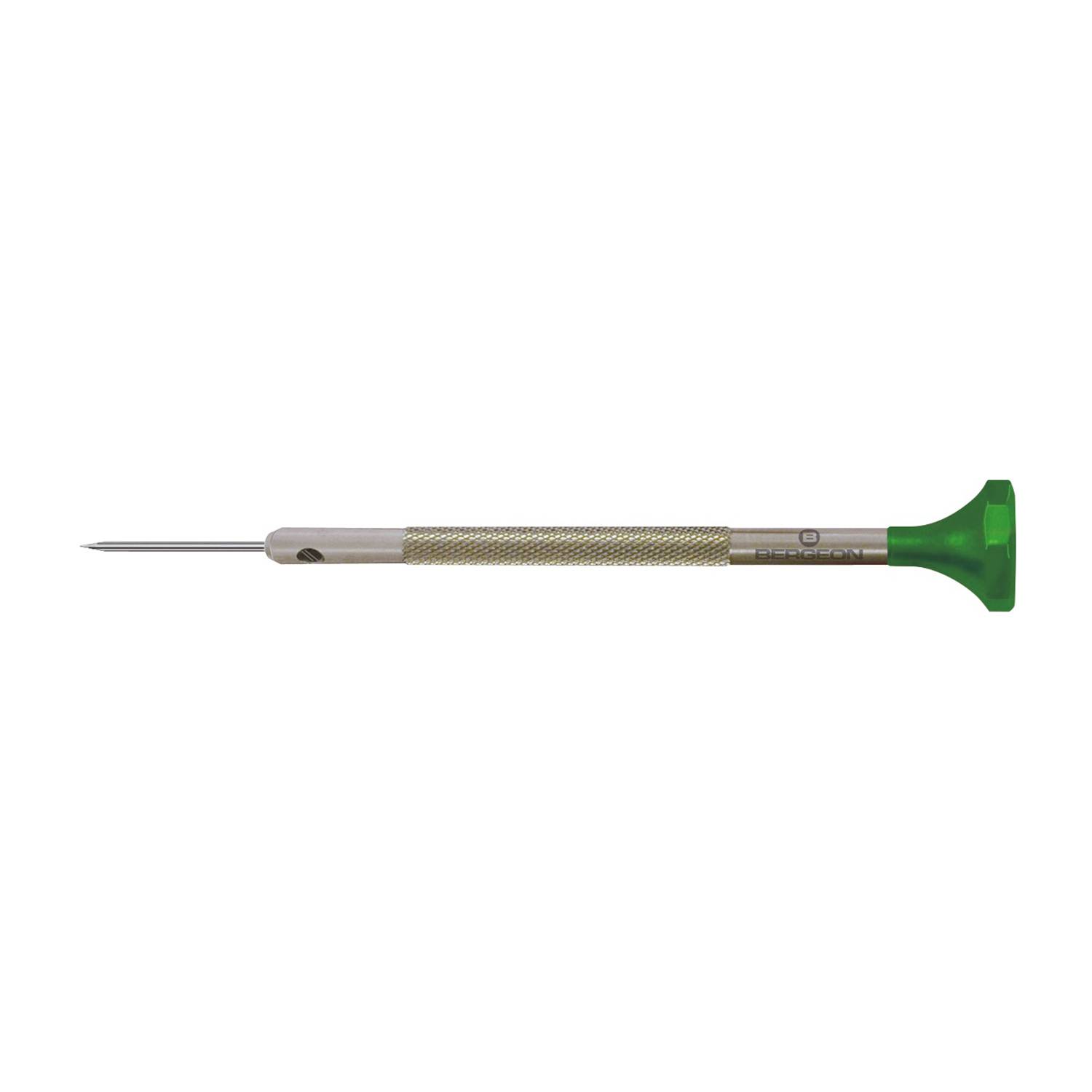 Bergeon Schraubendreher aus Inox, mit Edelstahlklinge 2,0 mm, mit Ersatzklingen