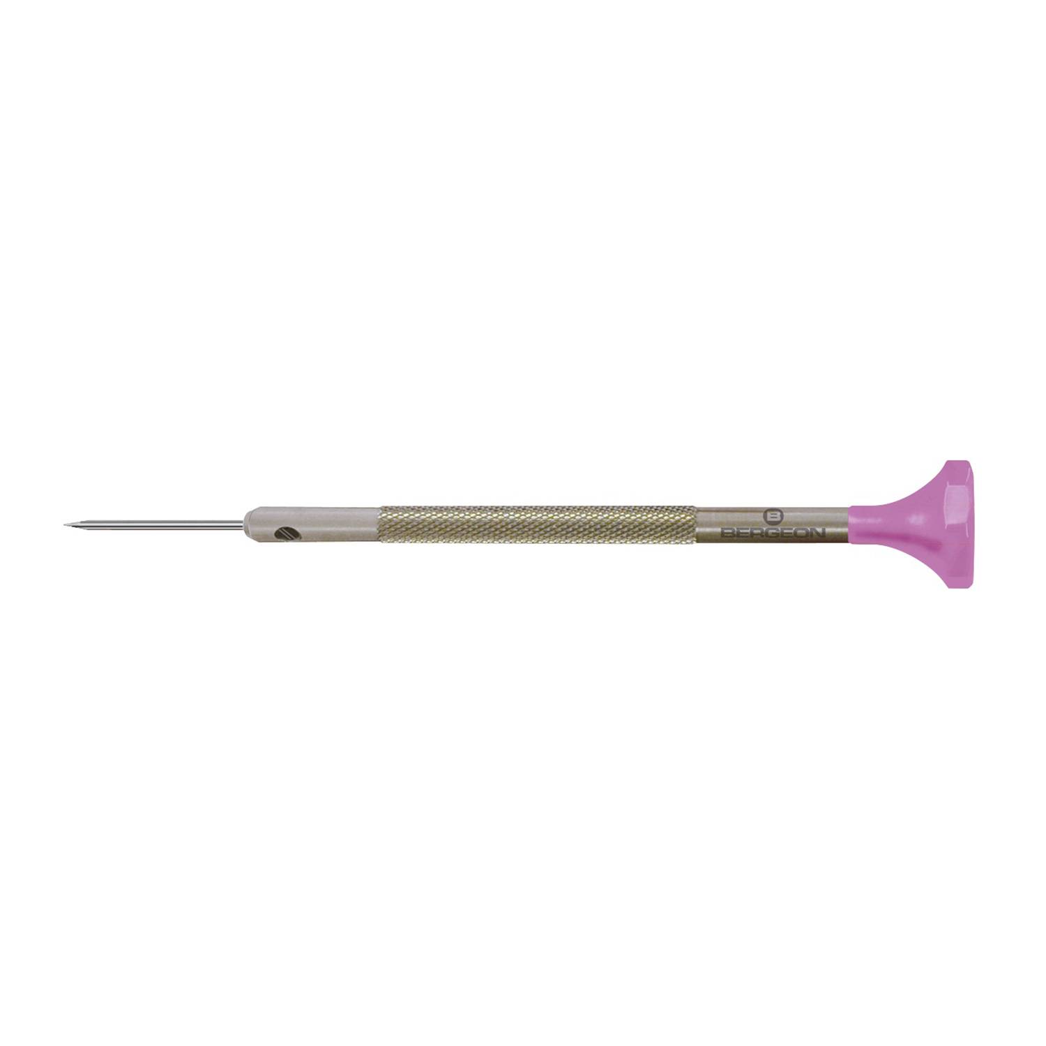 Bergeon Schraubendreher aus Inox, mit Edelstahlklinge 1,60 mm, mit Ersatzklingen