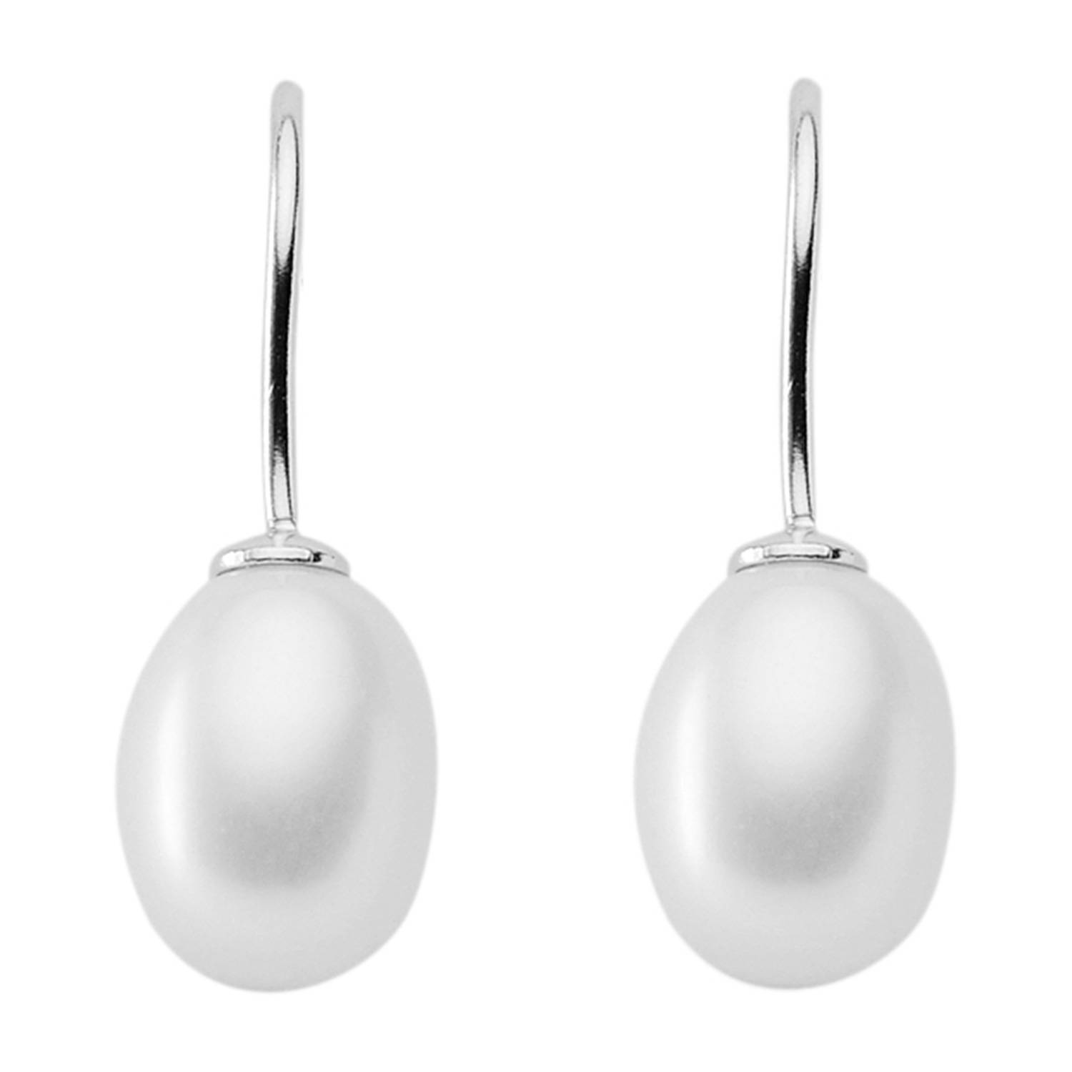 SELVA Ohrhänger Bü. Silber 925/rh Süßwasserperle