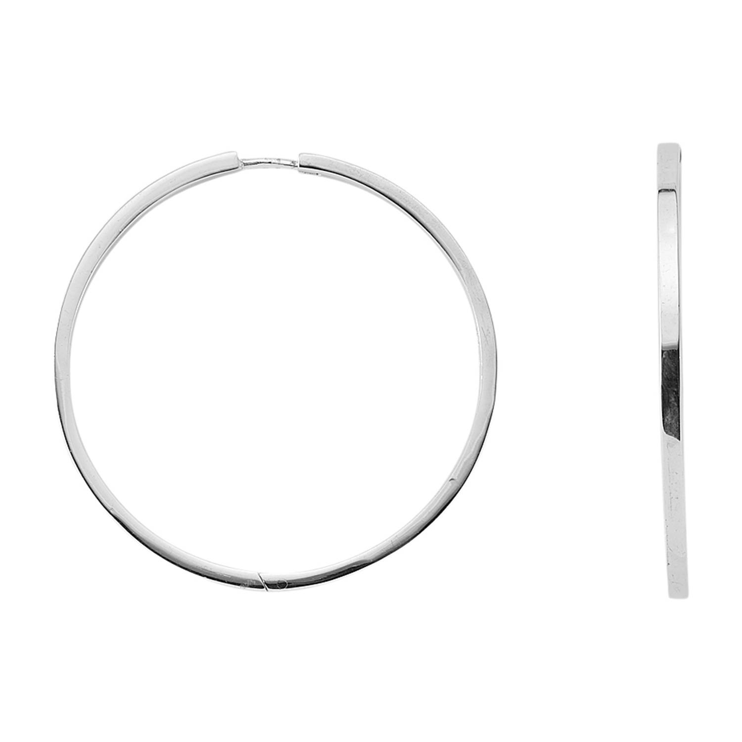 SELVA Creolen Silber 925/rh Ø 42,60 mm