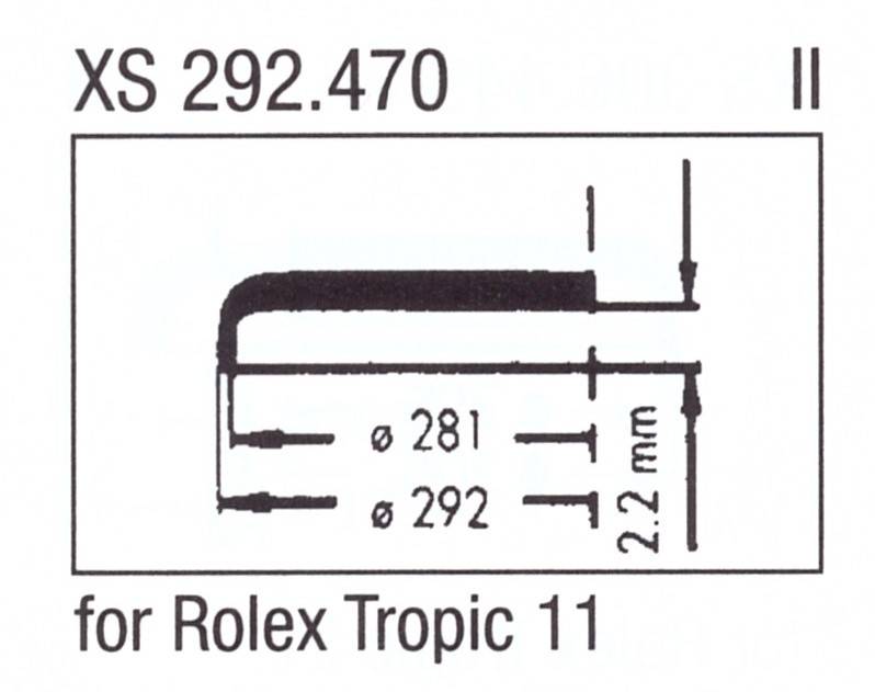 ULTRA D Glas XS 292.470 Stülpglas Kunststoff