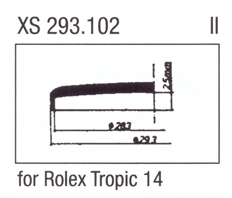ULTRA D Glas XS 293.102 Stülpglas Kunststoff