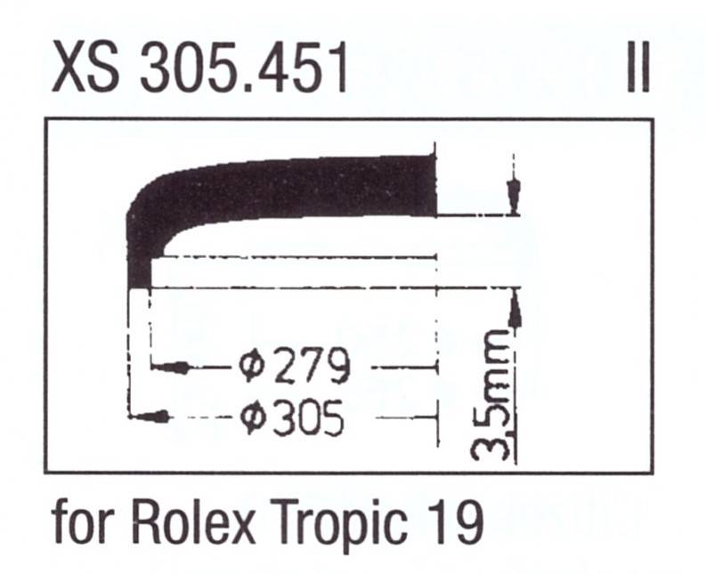 ULTRA D Glas XS 305.451 Stülpglas Kunststoff