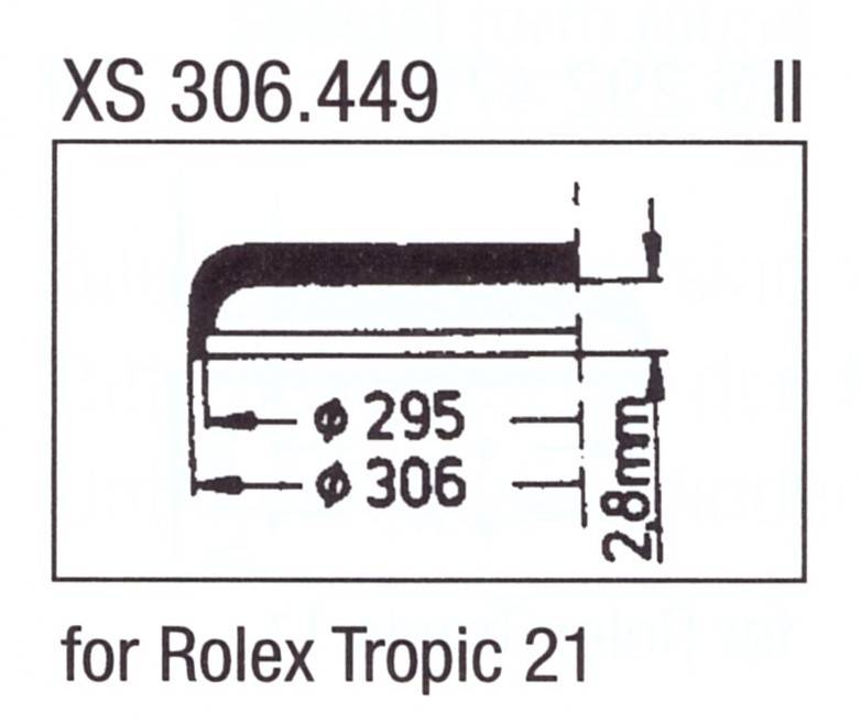 ULTRA D Glas XS 306.449 Stülpglas Kunststoff