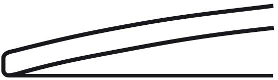 ULTRA D Glas MDM 260 gewölbt Mineral