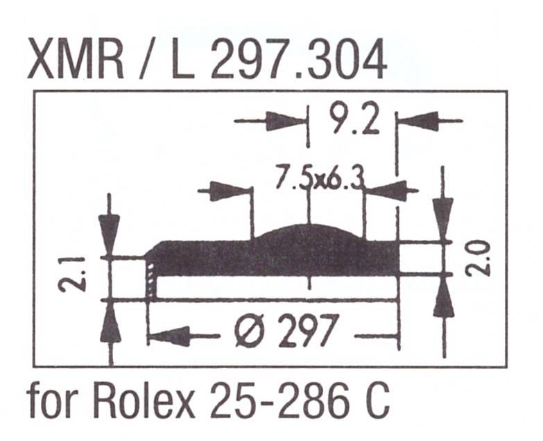 ULTRA D Glas XMR/L 297.304 Mineral
