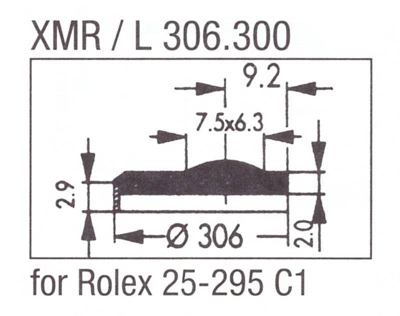 ULTRA D Glas XMR/L 306.300 Mineral