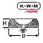 KWM by FLUME KWM-Einpresslager Messing KL236, B 0,22-H 0,70-D 1,82 mm
