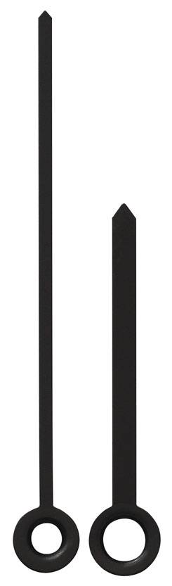 SELVA Zeigerpaar Funk Balken schwarz Minutenzeiger-L:62mm