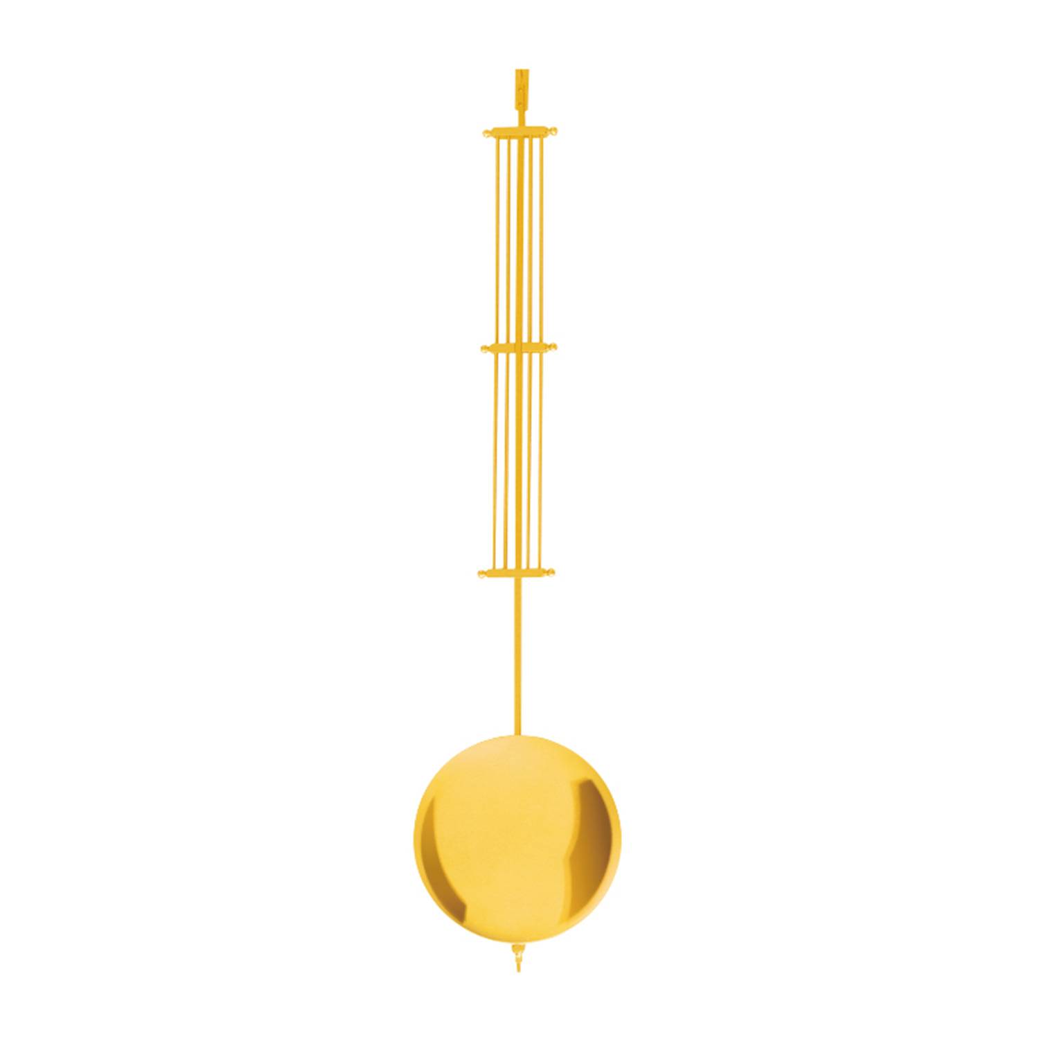 SELVA Mechanik-Rostpendel Messing gelb poliert L:600mm Ø:140mm