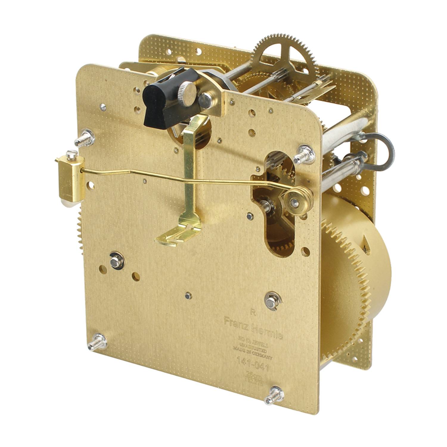 Hermle Regulatorwerk Hermle 141-041, 14-Tage, Pendel 43cm , Schlag auf Tonfeder