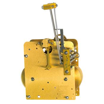 SELVA Regulatorwerk Hermle 141-051, 14-Tage, Pendel 34cm , Schlag auf Gong