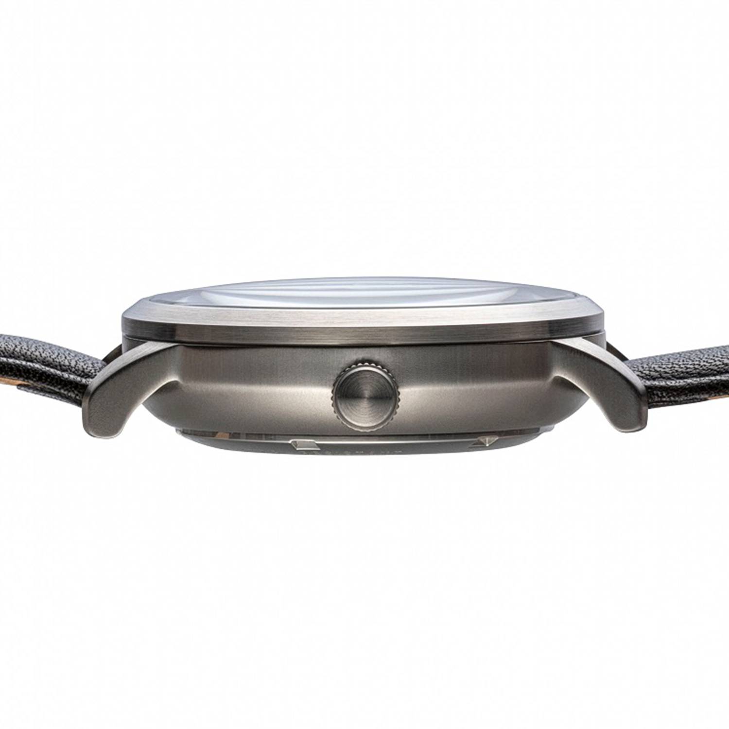 UMR RUHLA Herren-Armbanduhr Automatic 80271, Edelstahl, Mineralglas, Lederband