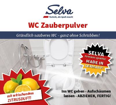 19,99 € / 1 kg SELVA WC-ZAUBERPULVER - mühelose & hygienische Sauberkeit