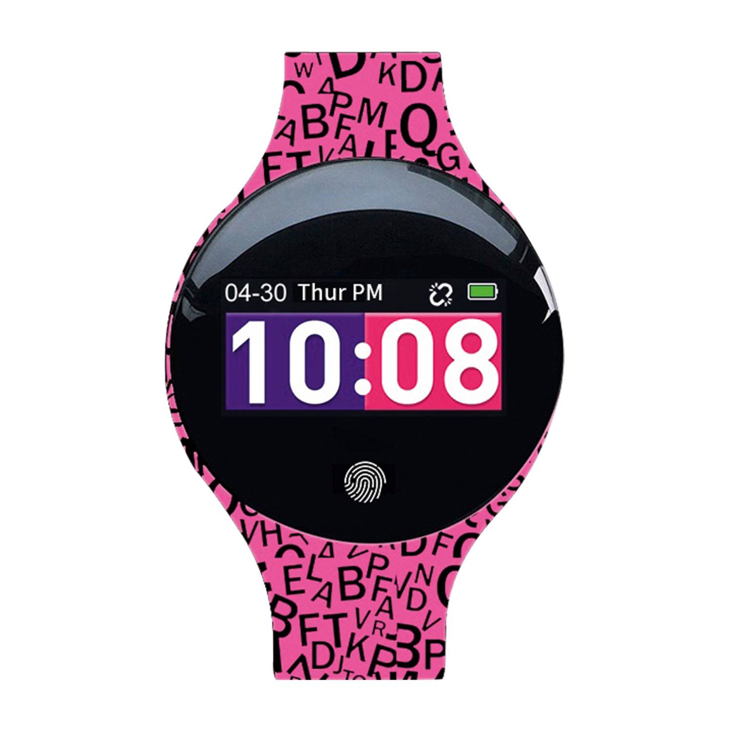 Atlanta 9722/17 Fitnesstracker, Smartwatch, Pink / Schwarz