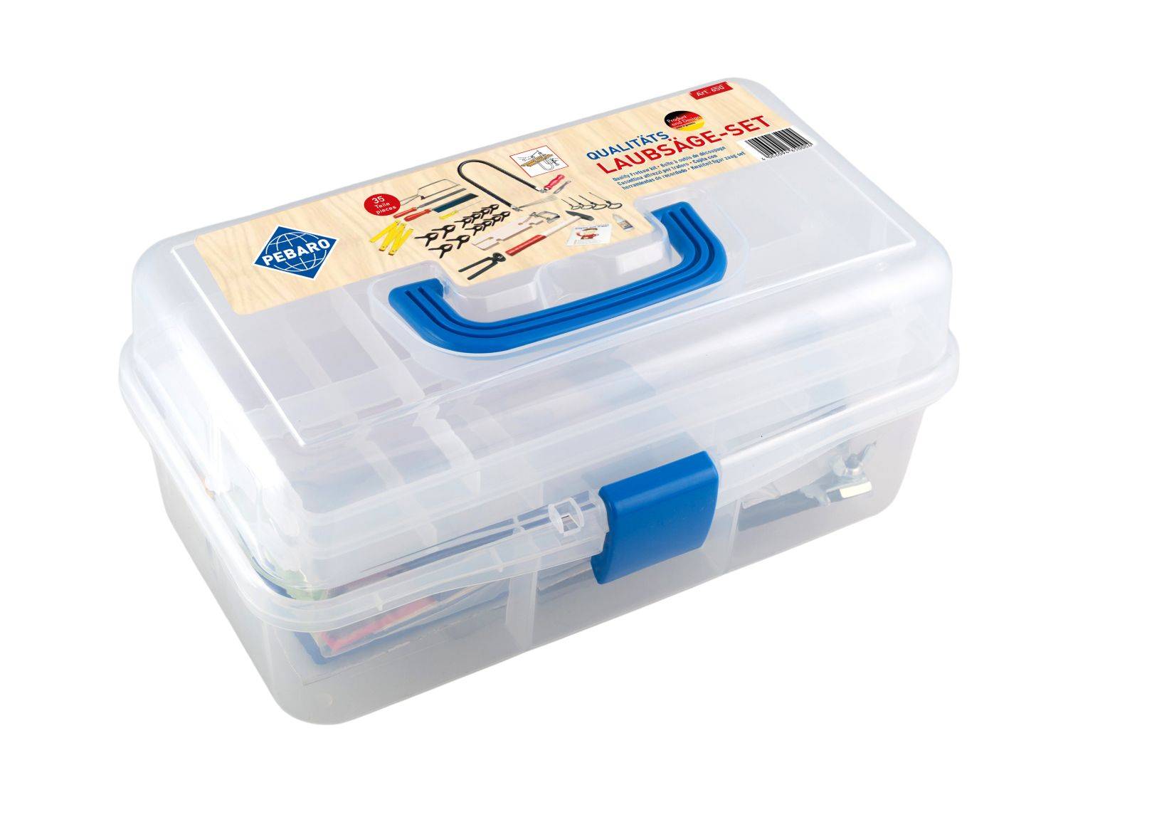 SELVA Qualitäts-Laubsäge-Set, 35 Teile