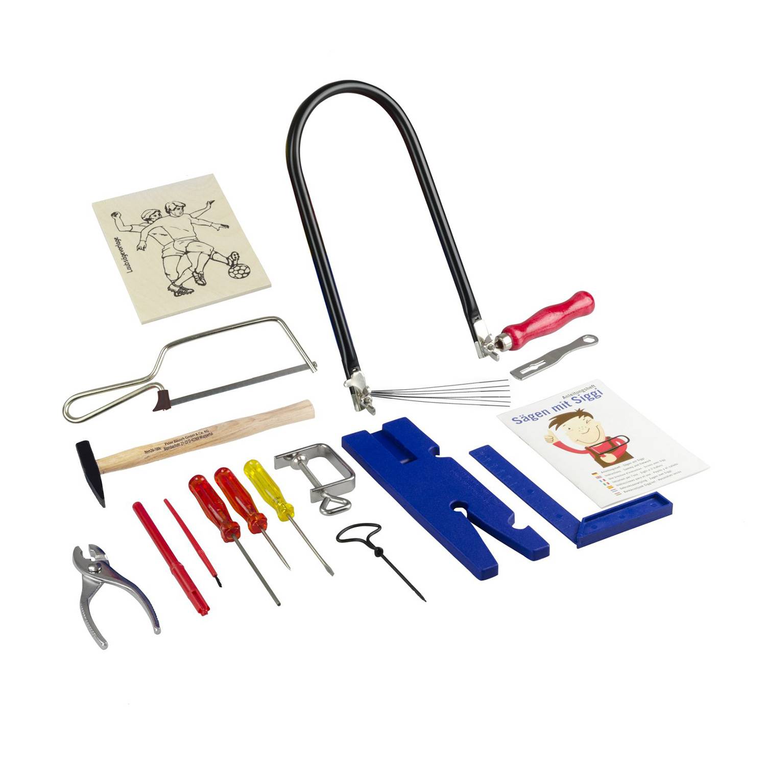SELVA Qualitäts-Laubsäge-Set, 22 Teile