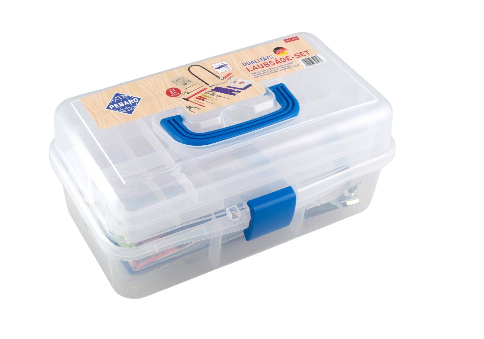 SELVA Qualitäts-Laubsäge-Set, 22 Teile