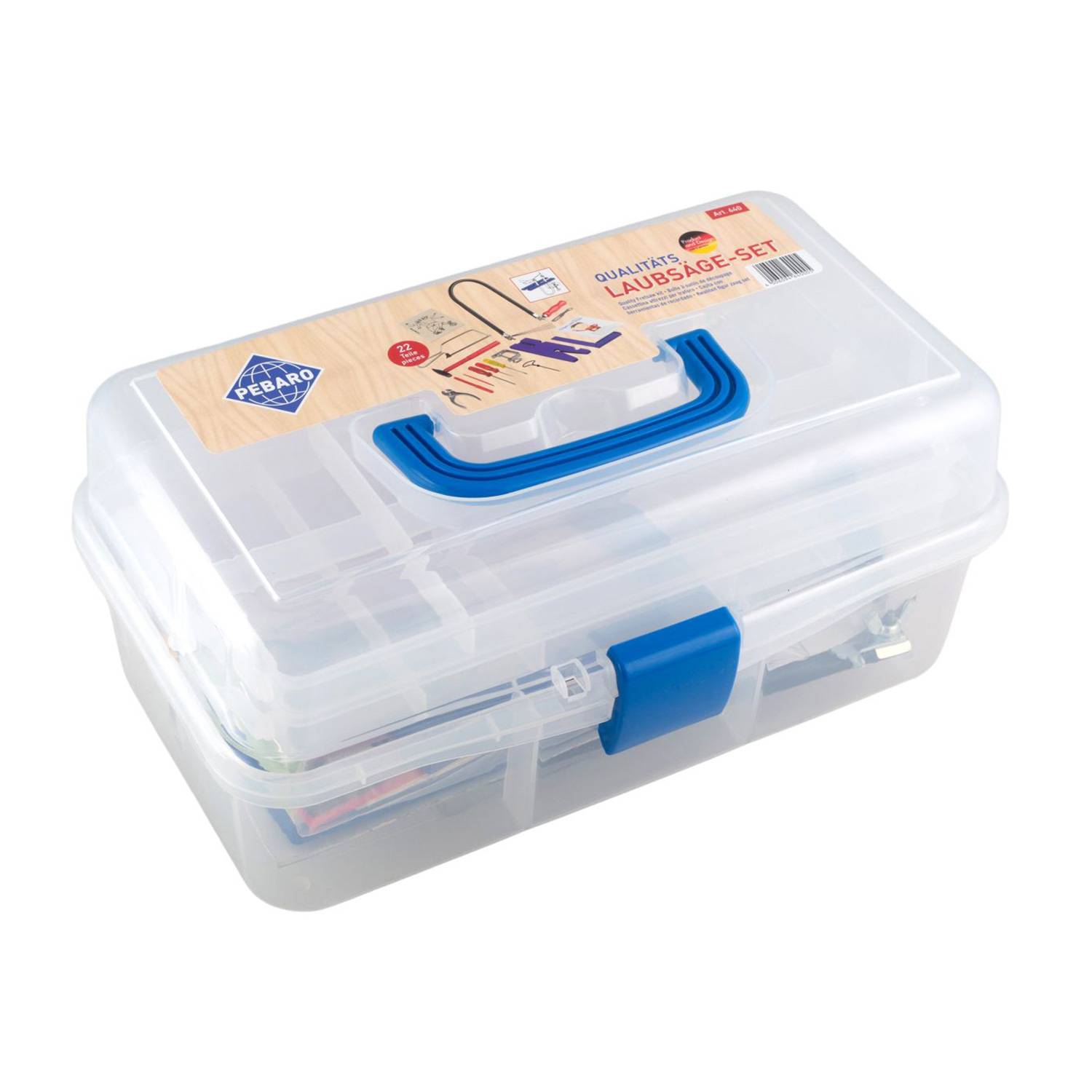 SELVA Qualitäts-Laubsäge-Set, 22 Teile